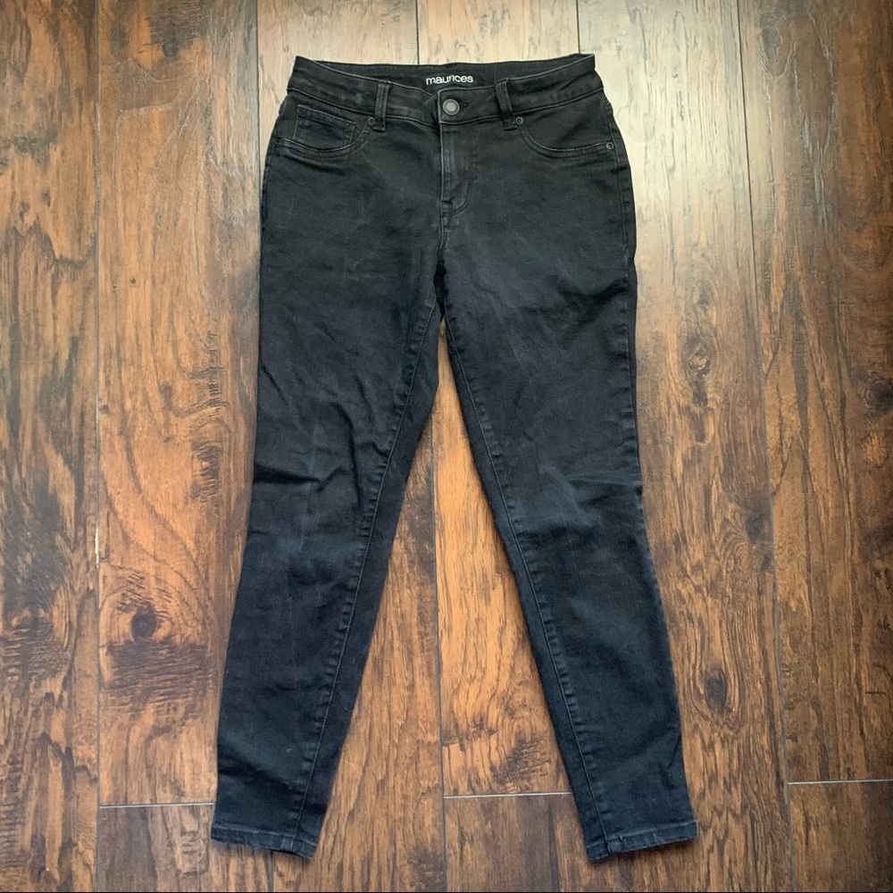 Maurices dark wash Skinny/Jegging jeans, stretch M
